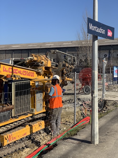 FORAGE RABATTEMENT DE NAPPE GARE SNCF