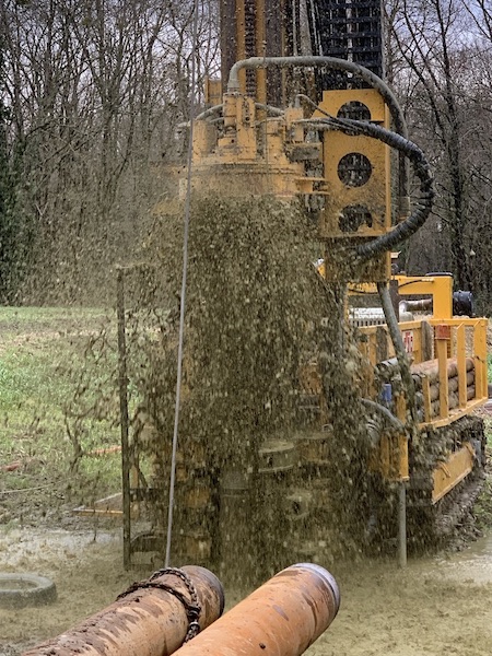 FORAGE D'EAU AGRICULTEUR  LANDES