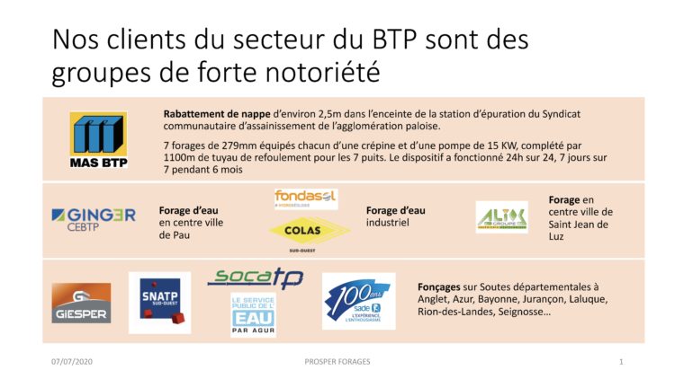 PROSPER FORAGES REFERENCES BTP